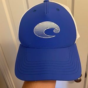 Blue and White Costa Hat